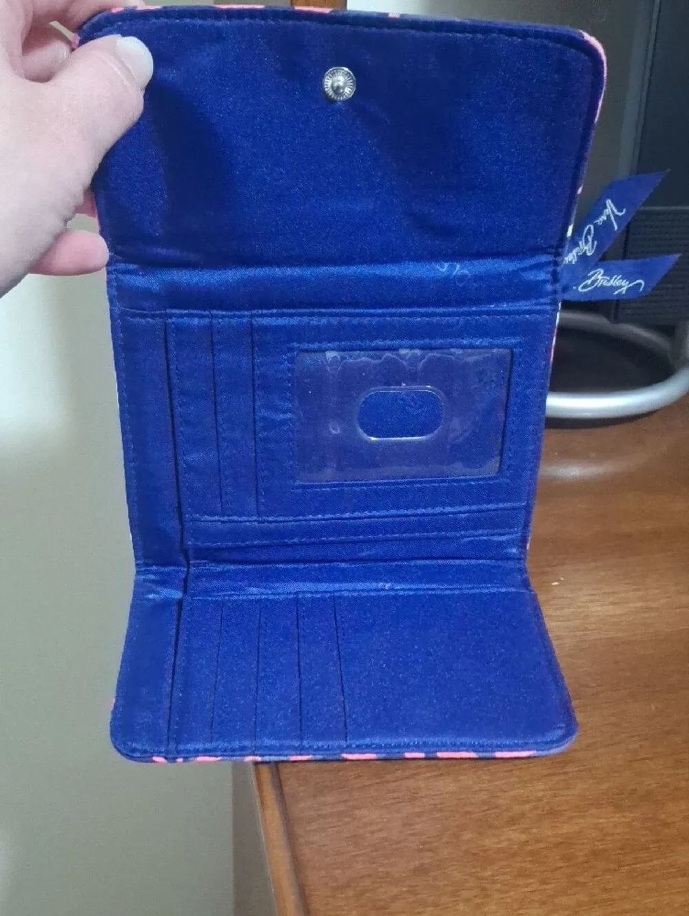 Vera Bradley Fold Over Wallet